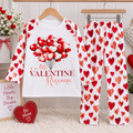 Red and White Heart Pyjamas
