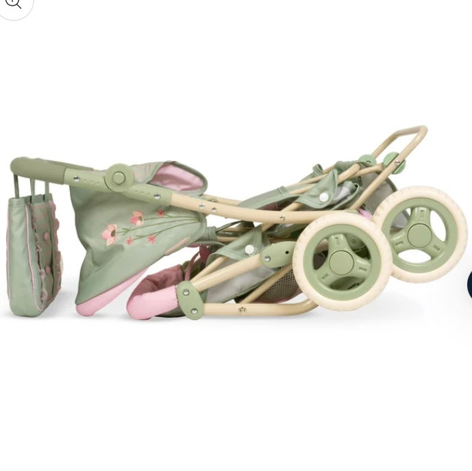 Decuevas Twin Doll Pram 72cm - Botanic Collection