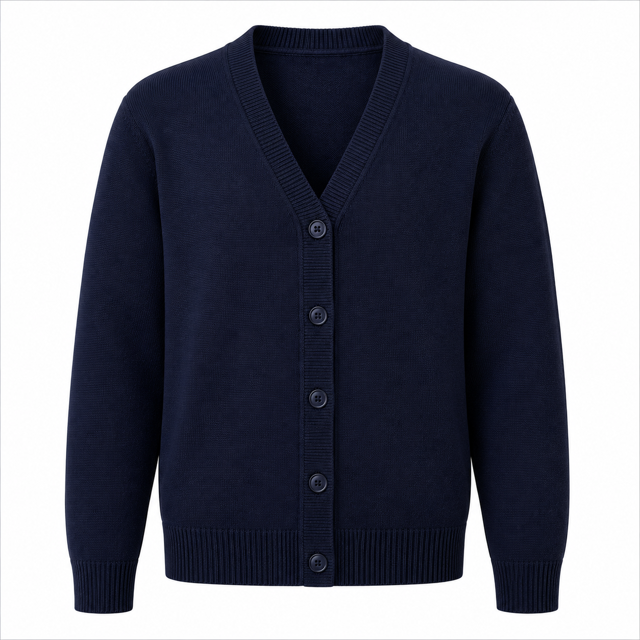 Bee Navy Fleece And Cardigan