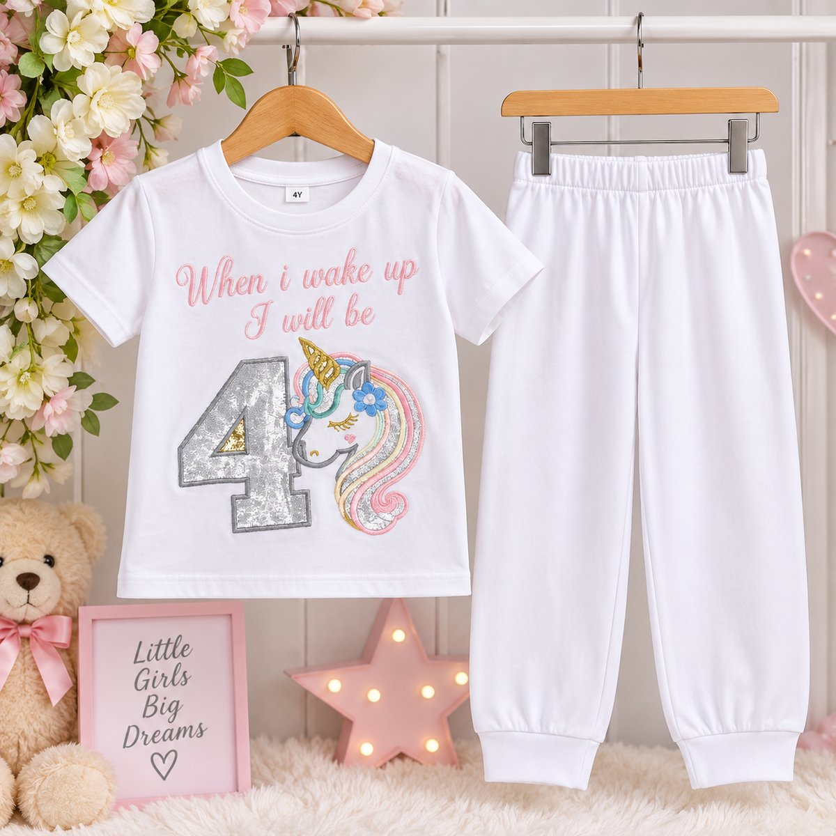 Plain White Pyjamas