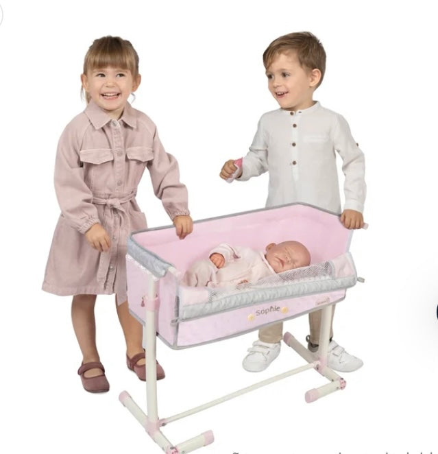 Decuevas Dolls Sleep Next to Me Pink Cot Sophie Collection