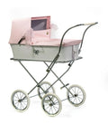 Pink Donosti Pram By Bebelux (3 Handle Heights Available)