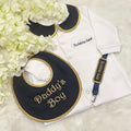 Navy and Gold Three Piece Traditional Set