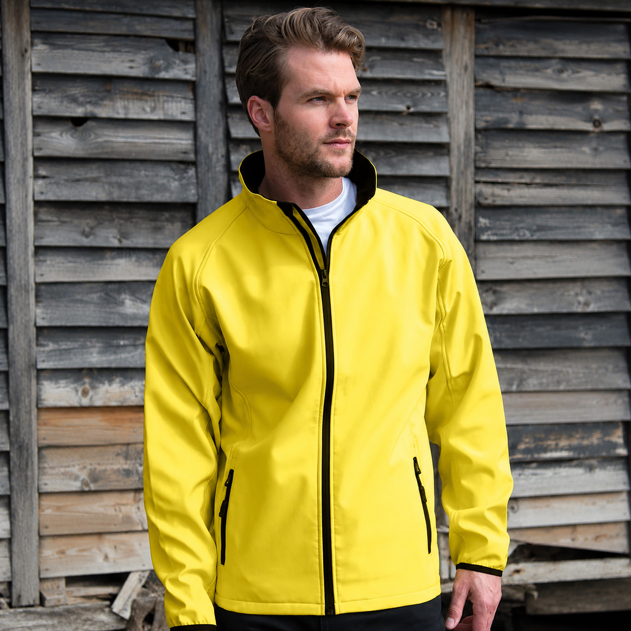 Result Core Printable Soft Shell Jacket