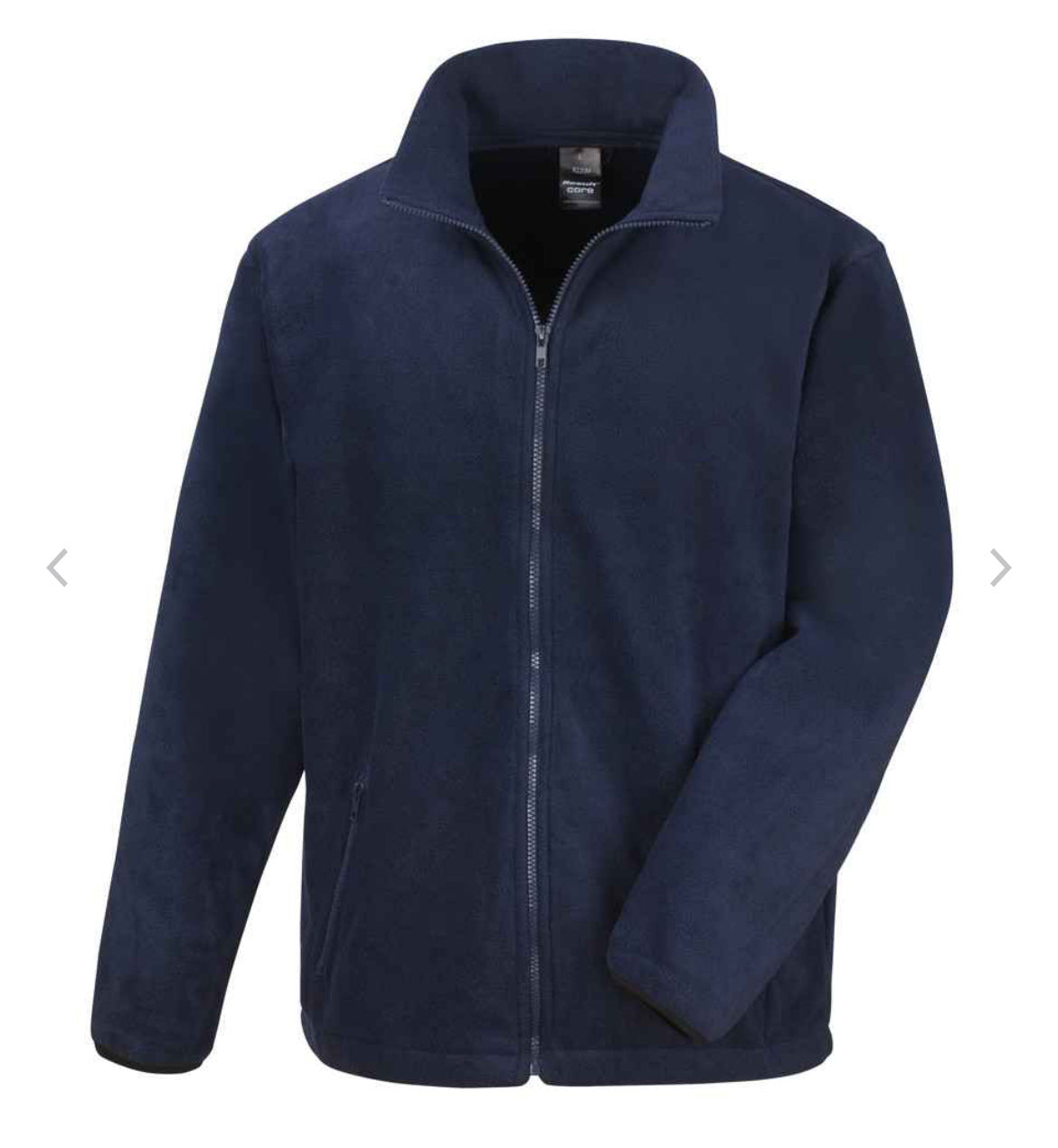 Teesside University White Heart Navy Fleece And Cardigan
