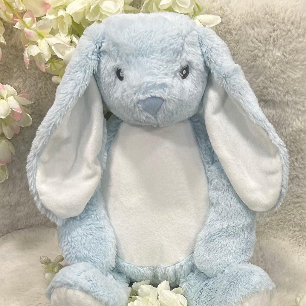 Blue Personalised Bunny