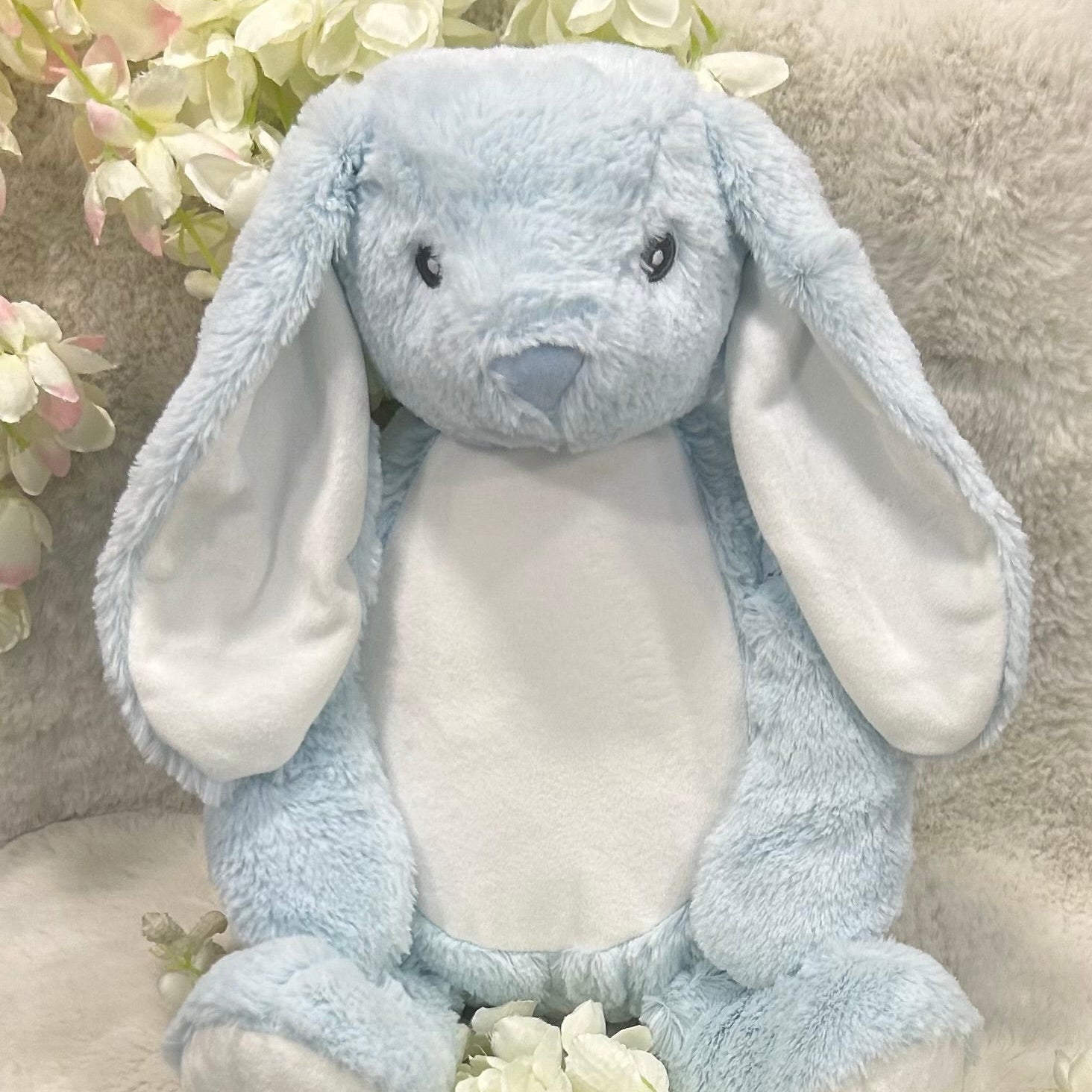 Blue Personalised Bunny
