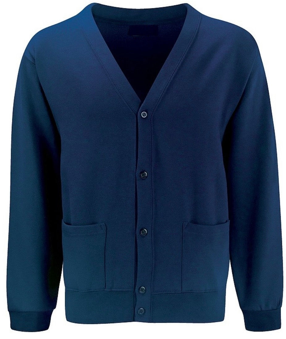 Rainbow Navy Fleece And Cardigan