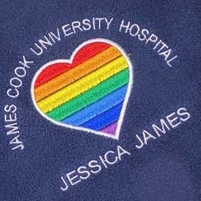 Navy Heart Fleece And Cardigan