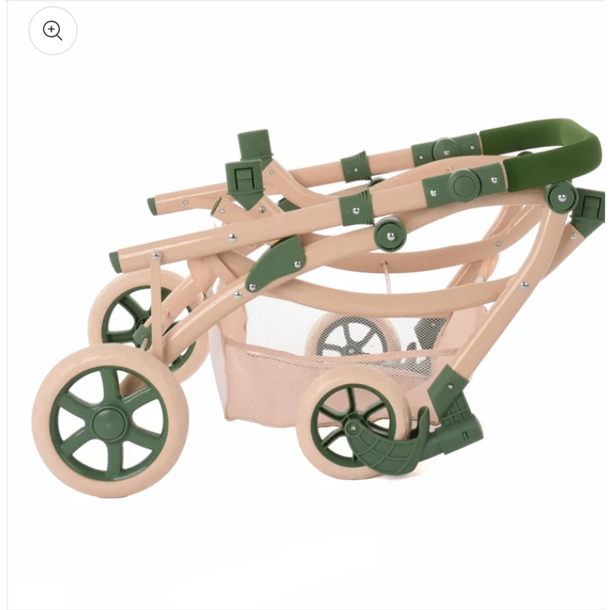 ROMA RHS TWIN DOLLS PRAM - FERN