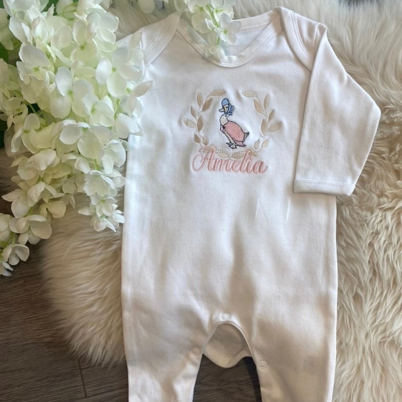 Personalised Peter Rabbit Romper