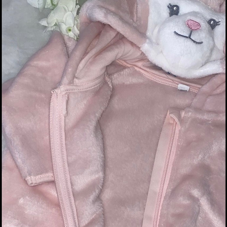 Pink Rabbit Onesie