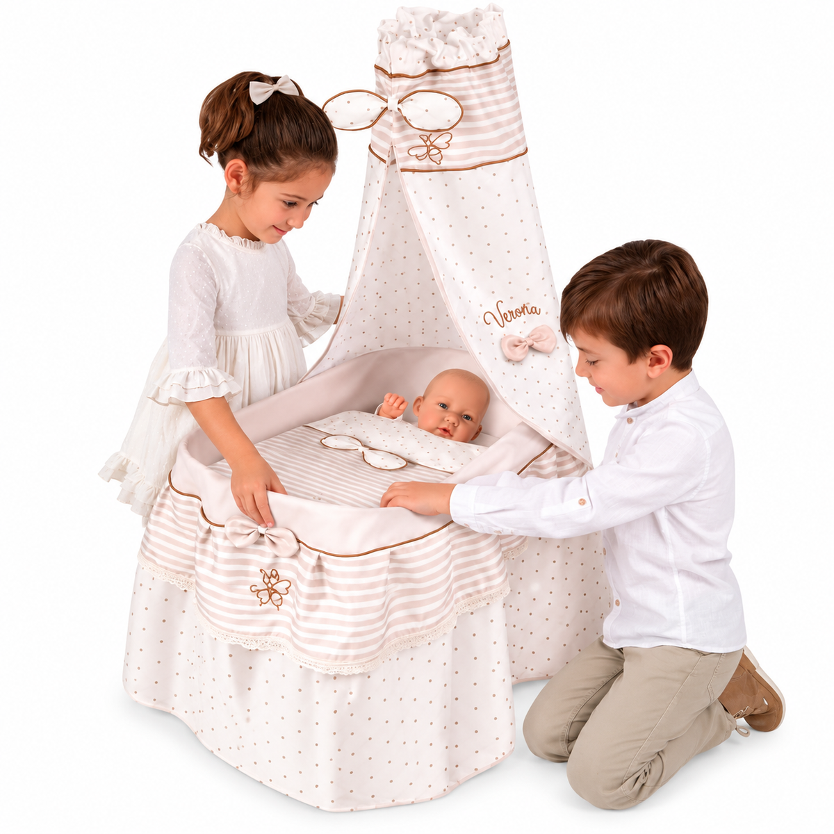 Verona Crib/Cradle with Canopy