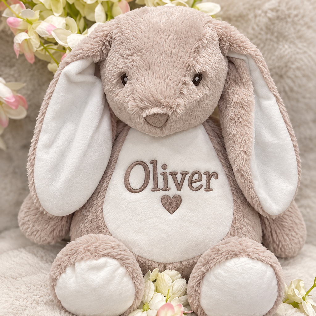 Beige Personalised Bunny