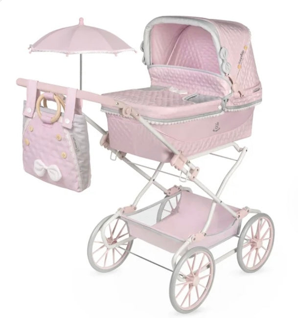 Decuevas Older Girls Reborn Pink Pram XL Sophie Collection (AGE 6 to AGE 11)