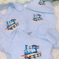 Boys Train Blue Set