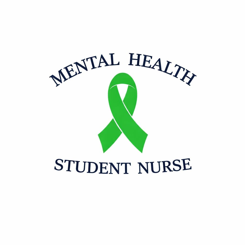 Mental Health Ribbon Navy Fleece And Cardigan