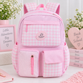 Decuevas Pink Gingham Backpack