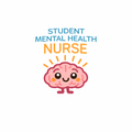 Mental Health Pink Brain Navy Fleece And Cardigan