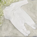 White Traditional Romper