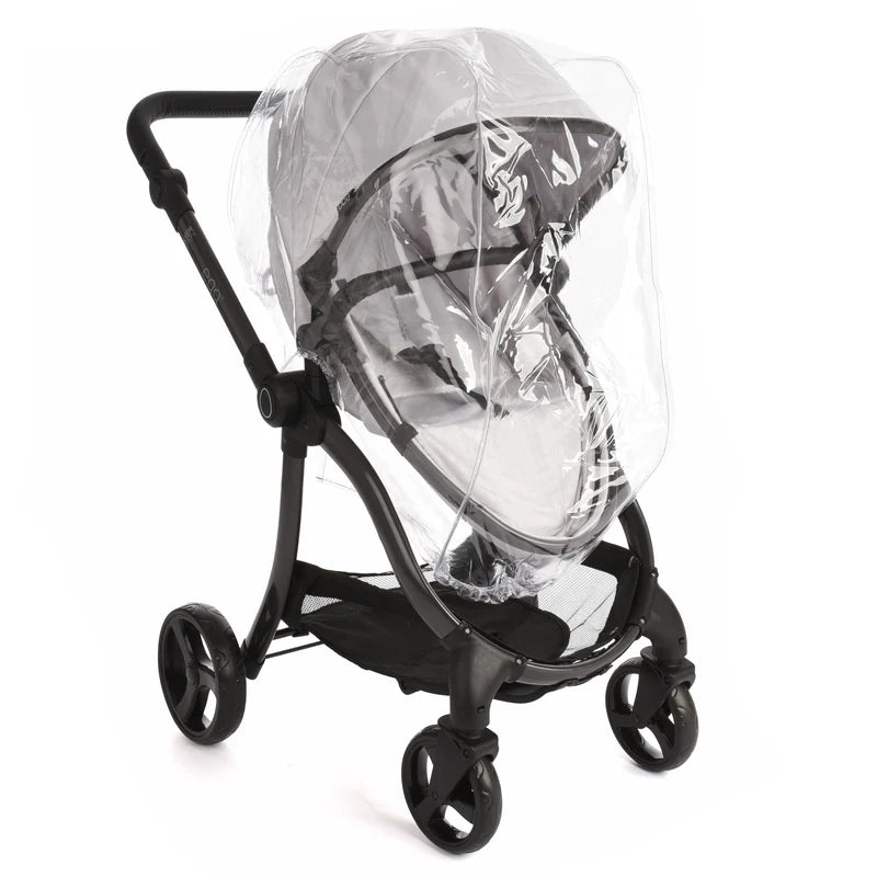 Egg Dolls Pram - Houndstooth Silver