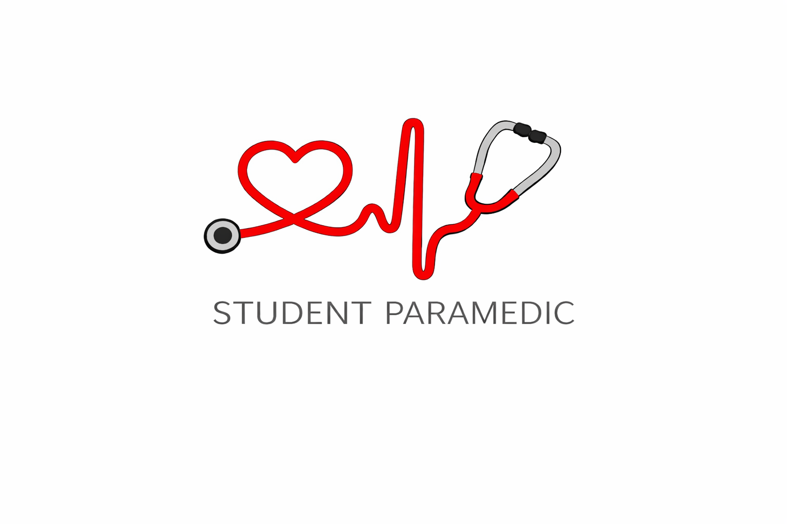 Student Paramedic Stethoscope Navy Fleece And Cardigan