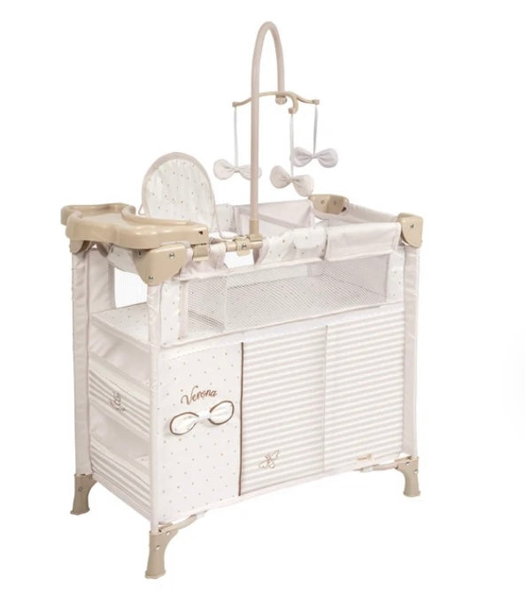 Decuevas Cream and Beig Doll Activity Station 9x1 Verona Collection