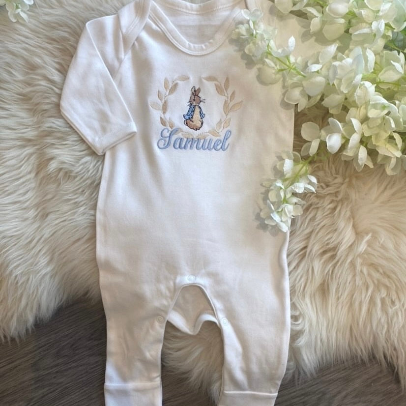 Personalised Peter Rabbit Romper