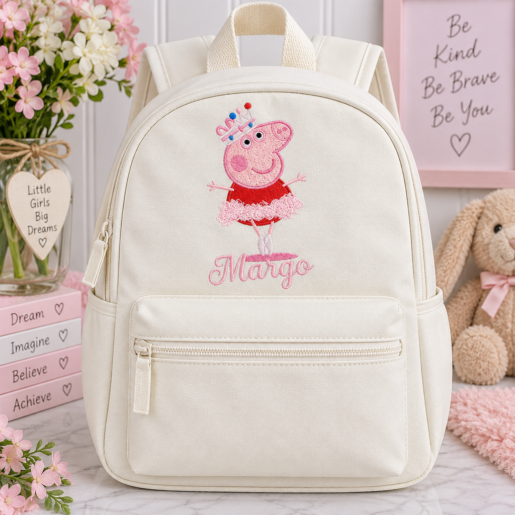 Cream Backpack