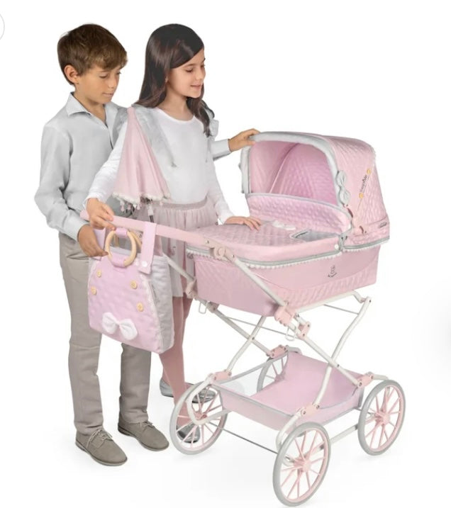Decuevas Older Girls Reborn Pink Pram XL Sophie Collection (AGE 6 to AGE 11)