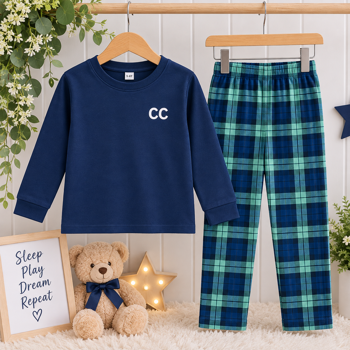Unisex Personlised Pyjamas