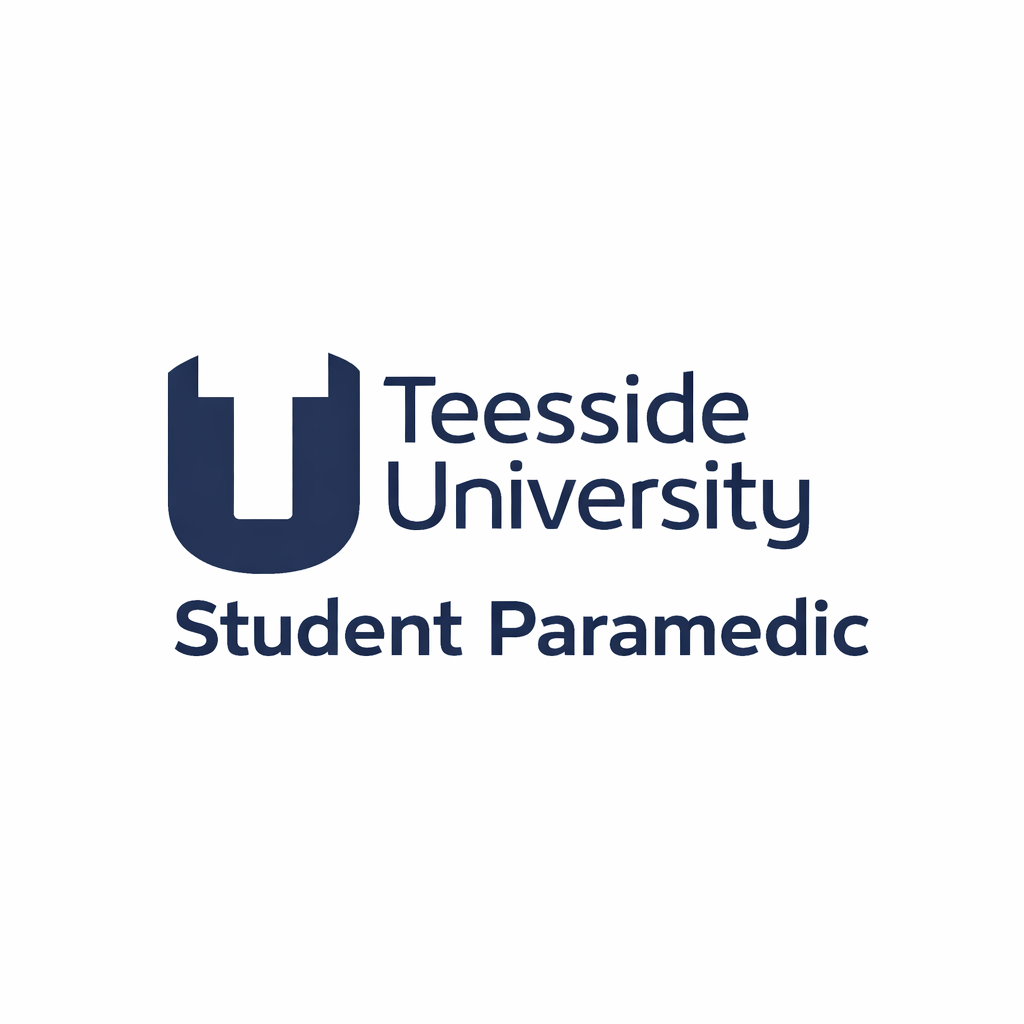 Teesside University Student Paramedic Navy Fleece And Cardigan