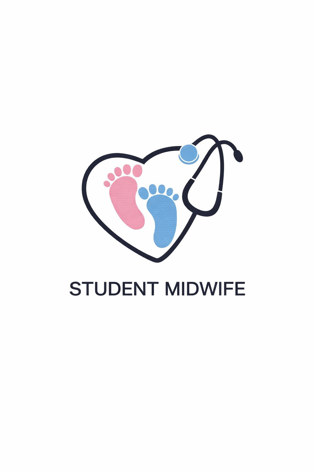 Student Midwife Navy Fleece And Cardigan