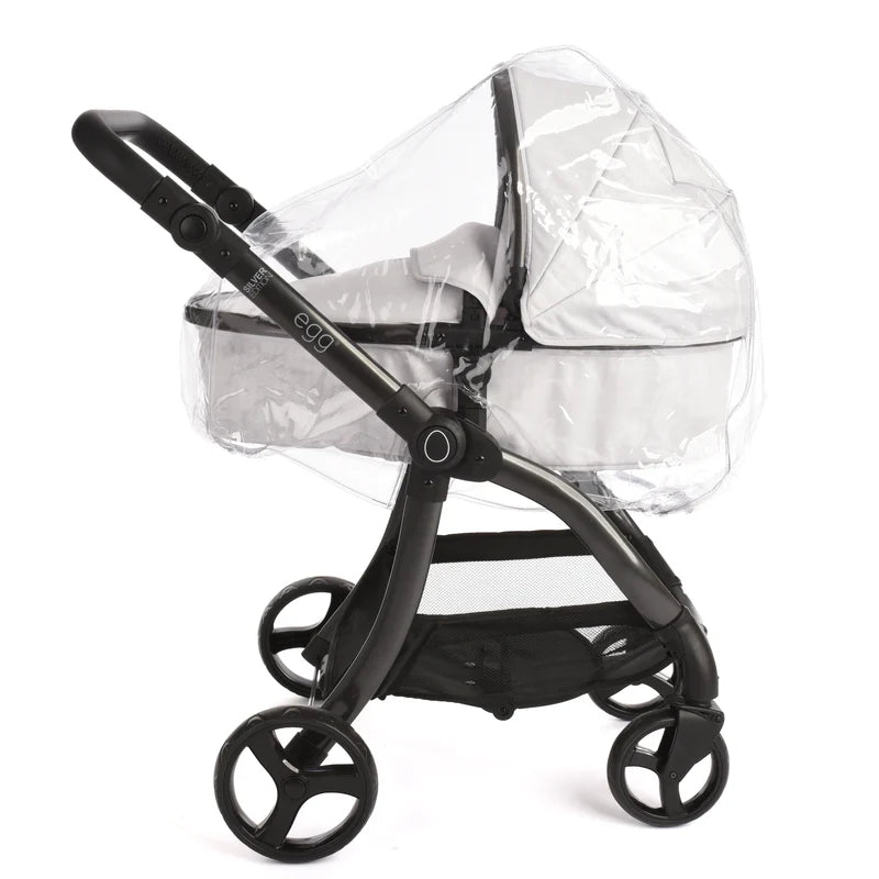 Egg Dolls Pram - Houndstooth Silver