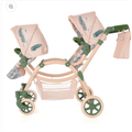 ROMA RHS TWIN DOLLS PRAM - FERN