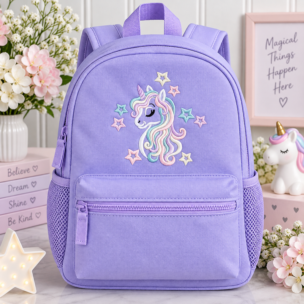 Personlised Lilic Backpack