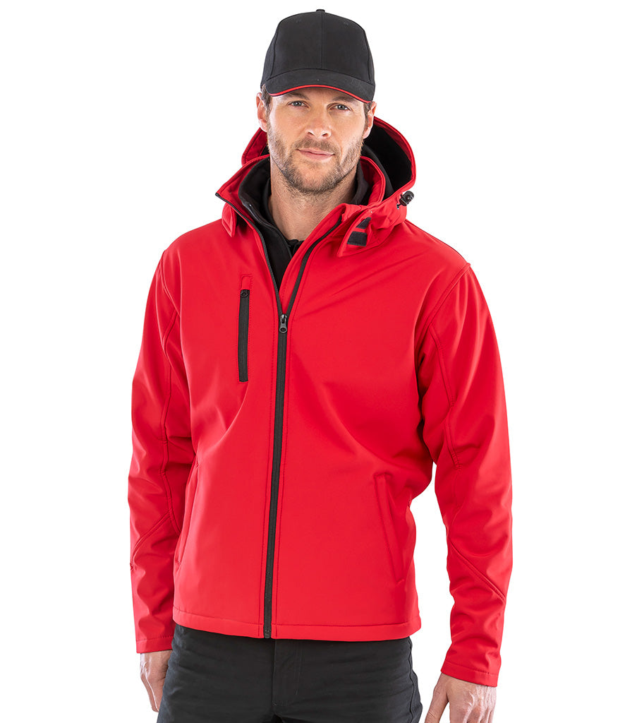 Result Core Hooded Soft Shell Jacket