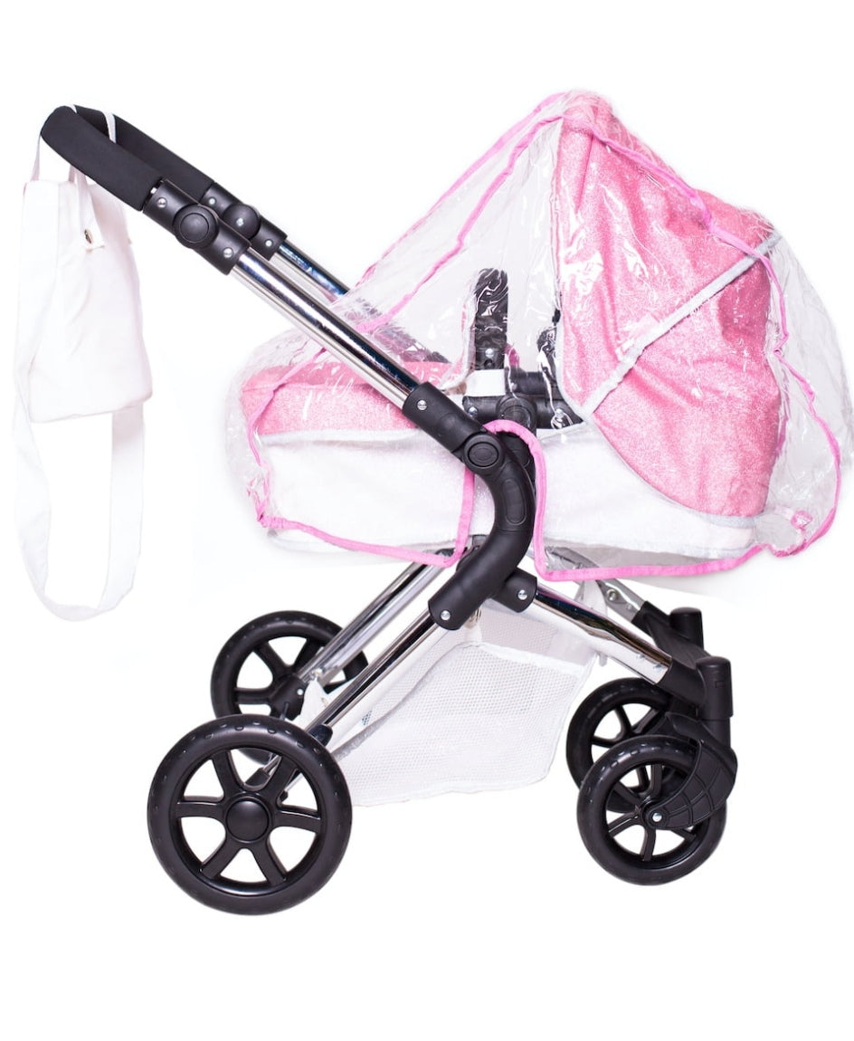 Roma raincover for the darcie, polly and stephanie dolls pram