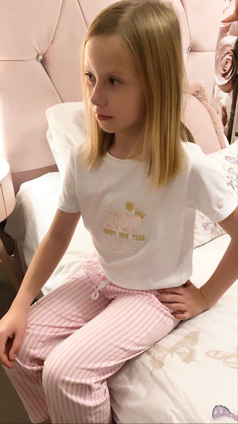 Personalised Short Sleeved Pyjamas