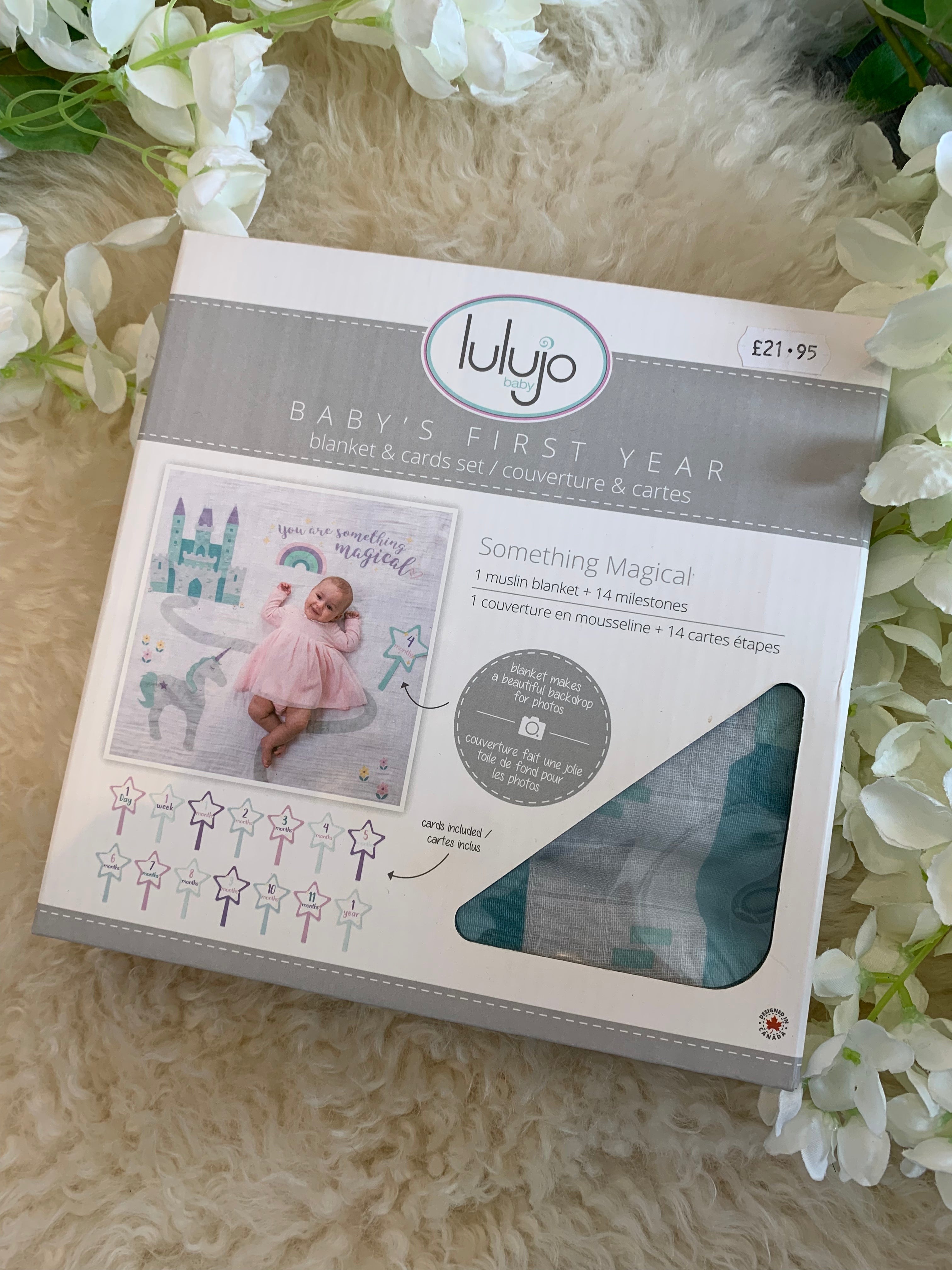 Baby’s First Year - ‘Something Magical’ Blanket and Timecards